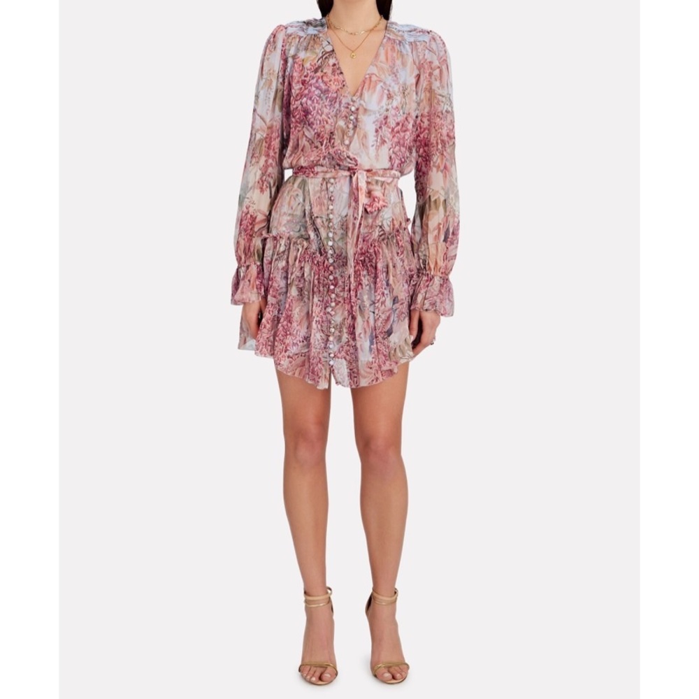 ZIMMERMANN Botanica Floral Silk Mini Dress